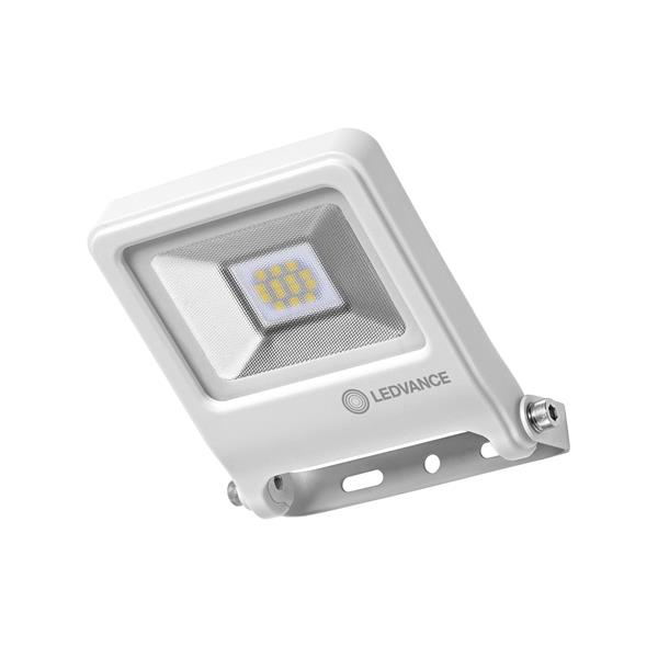 projecteur LED endura blanc 10W blanc chaud