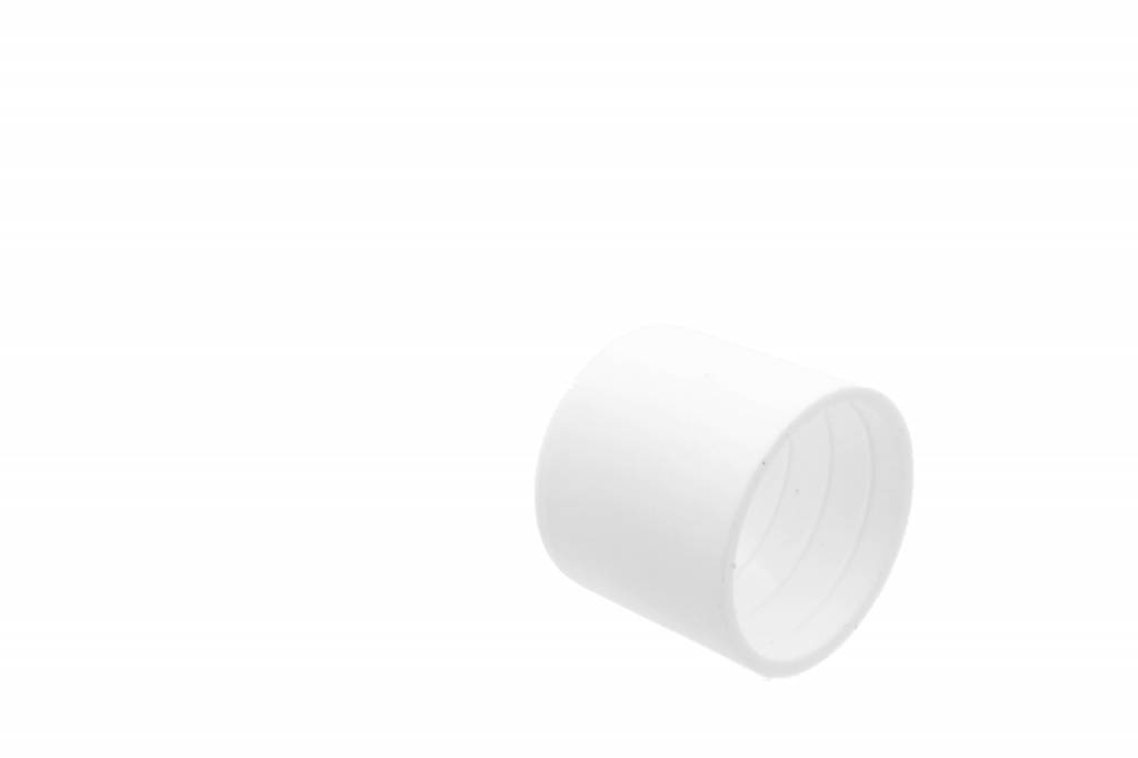 PVC eindtul 20mm White 10 st