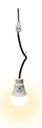 Pendule de construction LED incl lampe LED permanente 9W 2700K