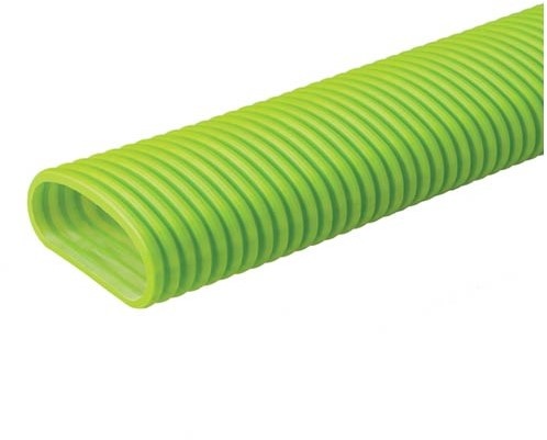 Canal flexible plat ovale 60x130(30m)