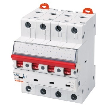 Hoofdschakelaar - 3P+N - 40A - 6kA - B-curve