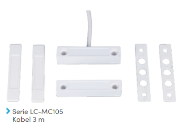 Opbouw Magneetcontact  NO/NC