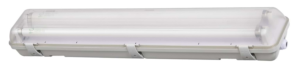 luminaire LED étanche 2x9W blanc froid 600mm