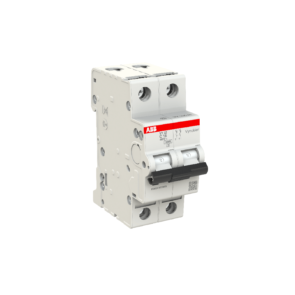 Automaat 2P - 16A - 3kA - curve C