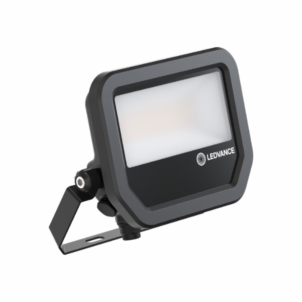 Ledvance Gen 4 floodlight zwart 17W/11W warm wit