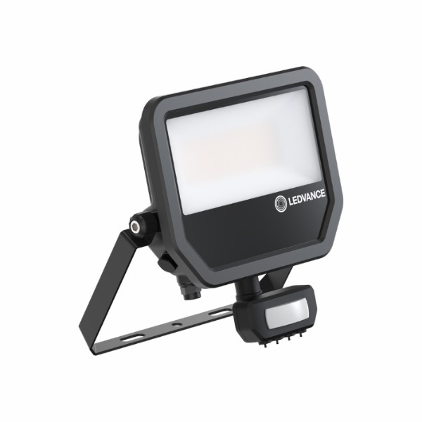 Gen 4 floodlight zwart 41W/27W met sensor warm wit