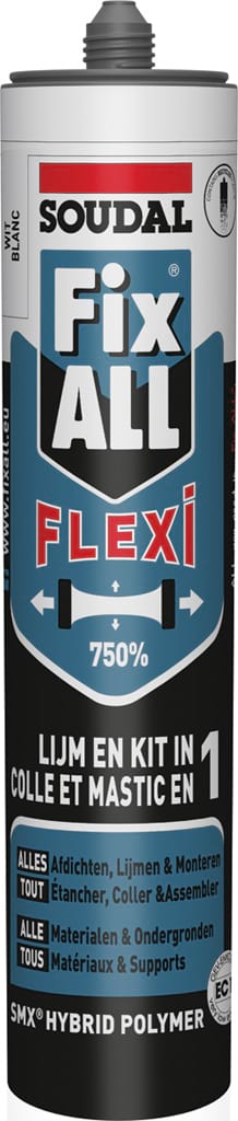 fix all joints et colles blanc 290ml