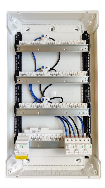 Tableaux électriques pré-câblés 4R72M 3N400