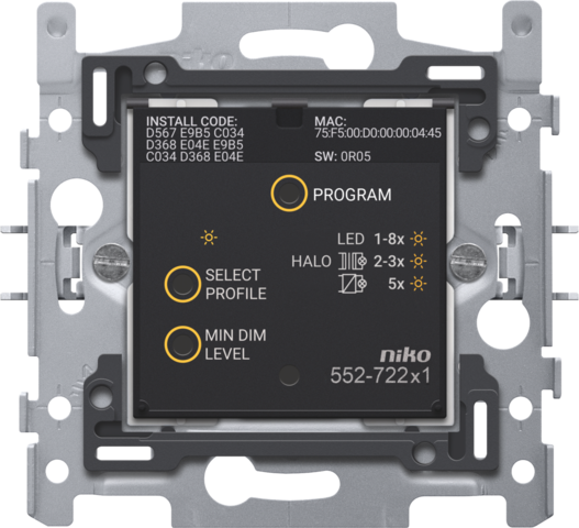 Geconnecteerde dimmer, sokkel, 3 – 200 W, 2-draads, Zigbee