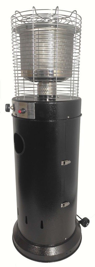 Chauffage de terrasse petit gaz 13000kw noir