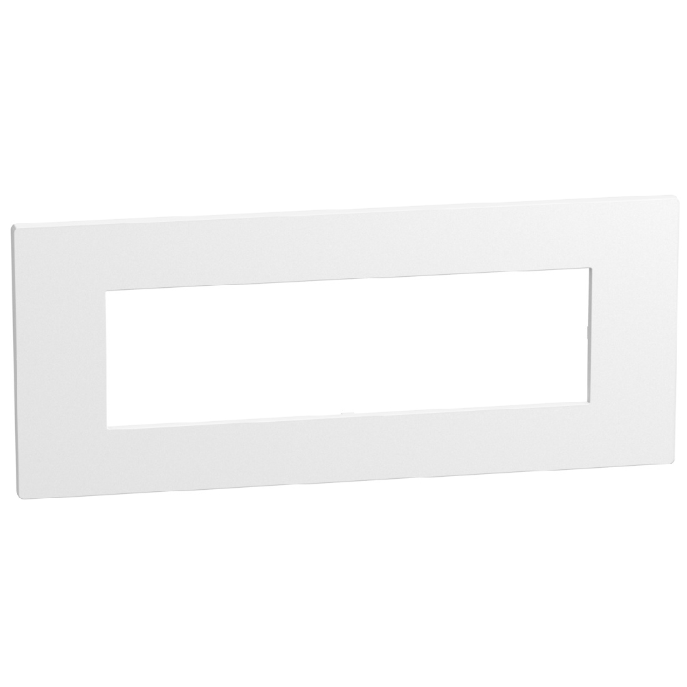 Light Now plaque de finition 7 modules blanc