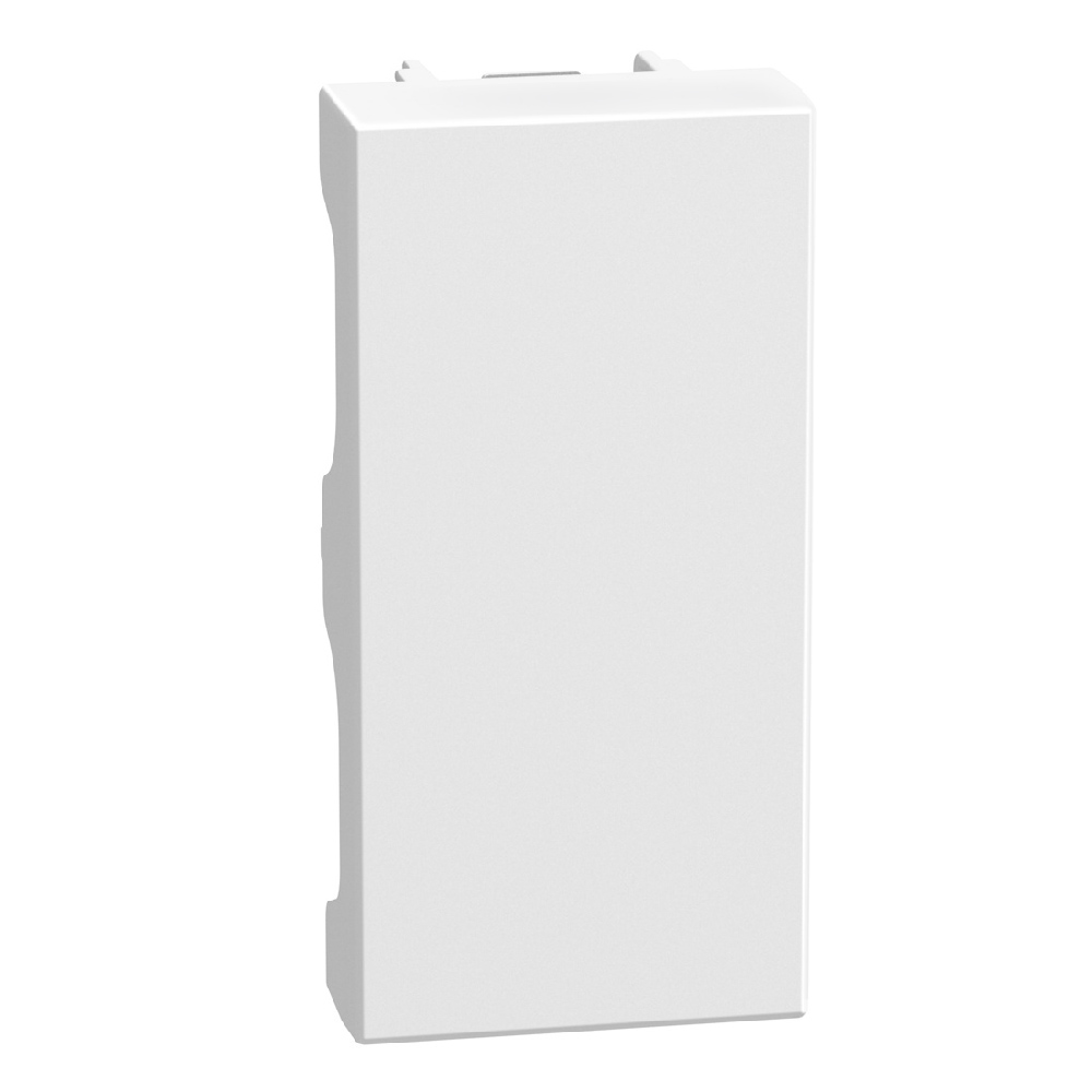 Light Now obturateur 1 module blanc