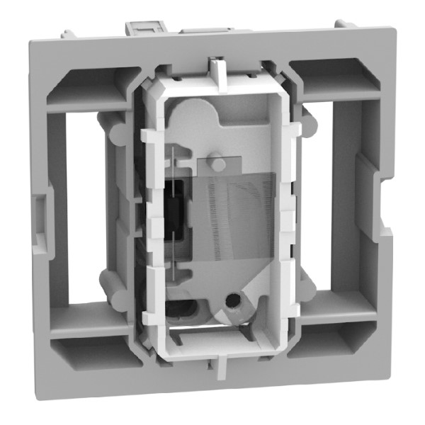 Light Now enkelpolige axiale schakelaar 2 modules 10A