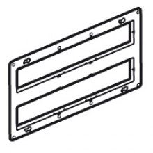 Batibox support 2X10 modules