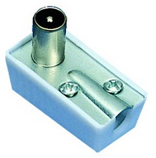 [ELIX_37281] Connecteur coaxial mâle 9.5mm