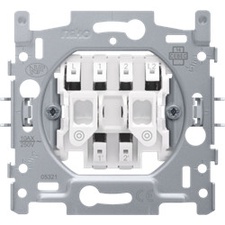 [NIK_170-05005] Dubbele drukknop  insteekklem 170-05005