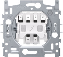 [NIK_170-02205] Dubbelpolige wisselschakelaar insteekklem 170-02205