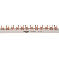 [CBO_KDN363B] Overbruggingsbaar 3P 63A met vorken 10mm² 57M