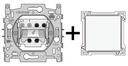 [NIK_101-61100] Interrupteur unipolaire + kit de finition Original/Intens White