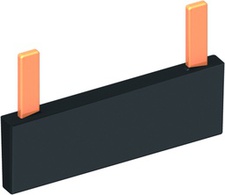 [ABB_2CPX062763R9999] N-PE quick klem verbindingsbrug, zwart. Om te voldoen aan de vereisten van IEC 60364-4-41 en DIN VDE 0100 deel 410.