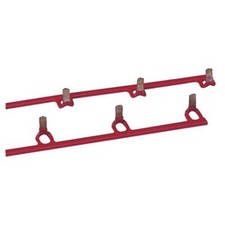 [ABB_2CDB624868R0000] rail rouge isole 1P 7 modules 10mm² (2 pièces)