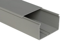 [CPL_G17EK] goot pvc 100bx60hx1300mm grijs ta-e