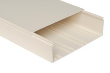 [CPL_G17EKBEU] goulotte pvc 100bx60hx1300mm blanc ta-e