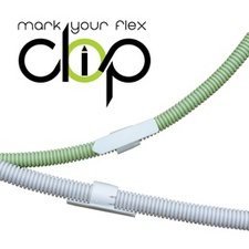 [DRA_CLIP16W50] markering voor flexibele buis 16mm wit