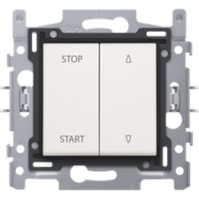 [NIK_101-65900] rolluikschakelaar START-STOP/UP-DOWN White