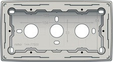 [NIK_102-77500] opbouwdoos dubbel 71mm