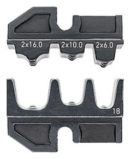 [KNIP_974918] Krimpprofiel voor Twin-adereindhulzen 2x6/2x10/2x16mm²