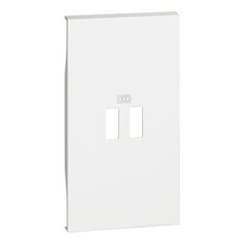 [BTIC_KW12C] Living Now 2X USB set de finition Blanc 2 modules