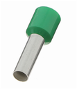 [BIZ_225007] adereindhuls 6mm² groen (100 stuks)