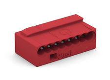 [WAGO_243-808_1] MICRO-lasklem 8-draads - rood - Ø 0,6 - 0,8 mm²