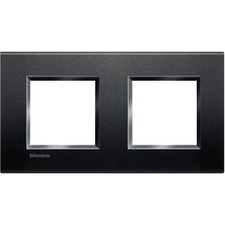 [BTIC_LNA4802M2AR] Plaque de recouvrement 2 x 2 mod LivingLight horizontal anthracite