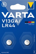 [VAR_4276101402] knoopcel alkaline V13GA/LR44 1,5V (2 stuks)