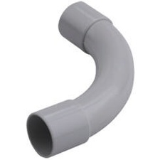 [JSL_C16VD] Coude PVC 16mm gris clair