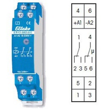 [ELTA_ER12-002-UC] Relais de commutation 2 contacts inverseurs ER12-002-UC