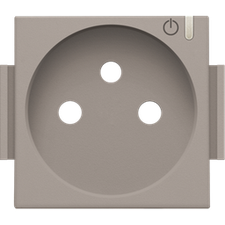 [NIK_123-66630] Afwerking voor geconnecteerd  stopcontact Bronze 123-66630