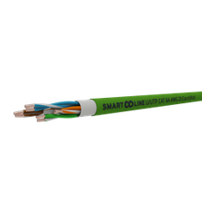 [BCB_CPRLUTP4P6AT5-6018] B-Cables U/UTP Cat6A LSOH groen Cca (per m)