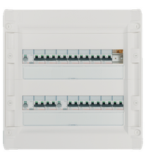 [LEG_2R36MVOL_2x230] voorbedrade kast VOL 2R36M 2x230