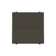 [CBO_2CLA220100N1601] Zenit enkelpolige schakelaar antraciet