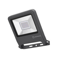 [LED_4058075237964] endura LED floodlight donkergrijs 30W warm wit