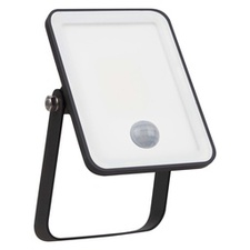 [LED_4058075768215] essential LED floodlight zwart 10W met sensor koel wit