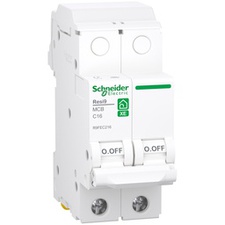 [SCH_R9FEC216] Schneider Resi9 XE automaat 2P - 16A - 3kA - curve C