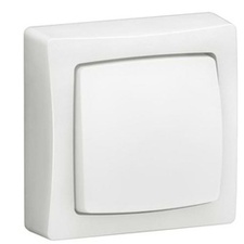 [LEG_086001L] interrupteur va-et-vient/bouton-poussoir Oteo 10A blanc