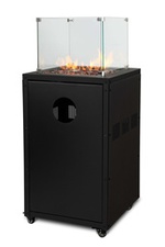 [BLO_545150014] terrasverwarmer zwart op gas 8000W