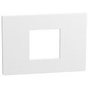 [CBO_YA4819WW] Light Now plaque de finition large 2 modules blanc