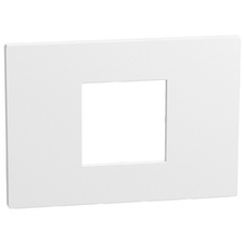 [CBO_YA4819WW] Light Now plaque de finition large 2 modules blanc