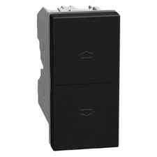 [CBO_YD4036] Light Now double bouton poussoir NO 10A 1 module noir